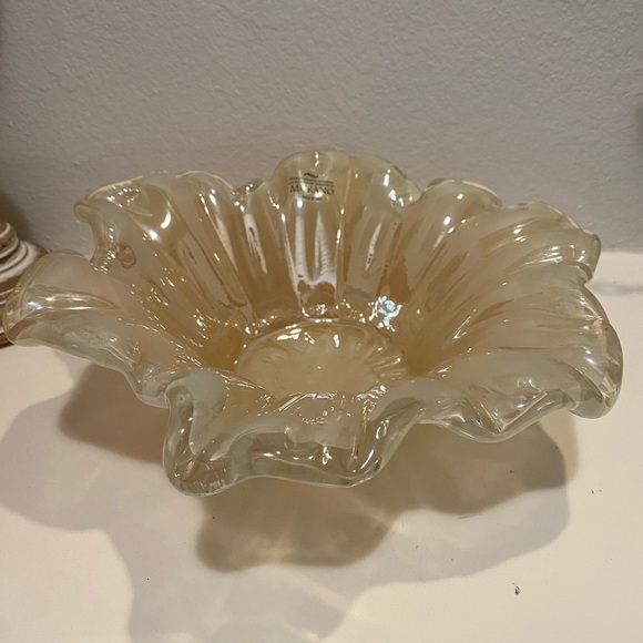 Gorgeous Murano Style Glass Centerpiece - Picture 4 of 10
